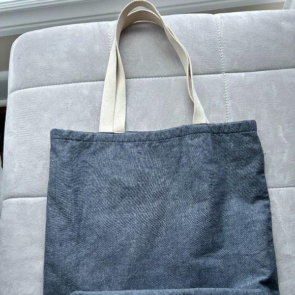 Denim Tote Bag - Picture 2 of 4